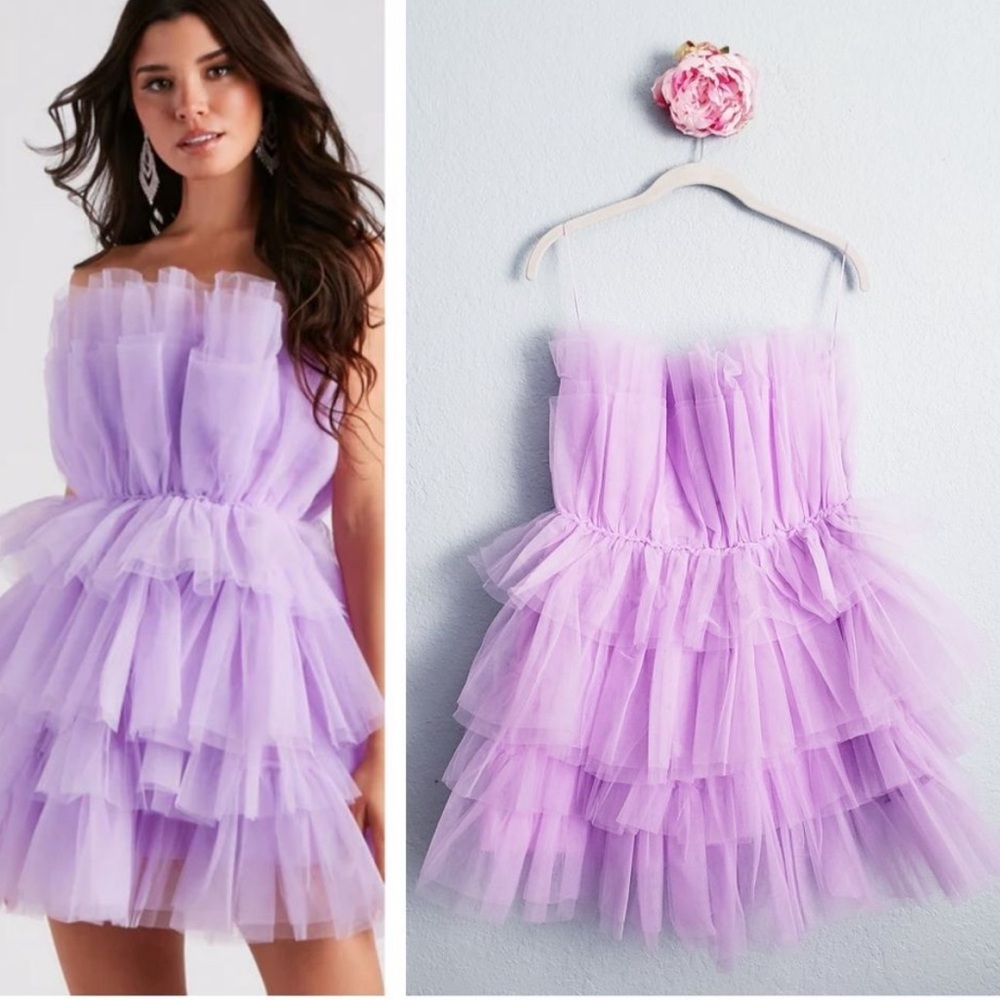NWOT Tulle Mini Dress